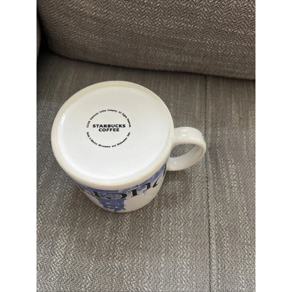 STARBUCKS Early Model Large 20 Oz. PUERTO VALLARTA Coffee/Tea Mug 2008